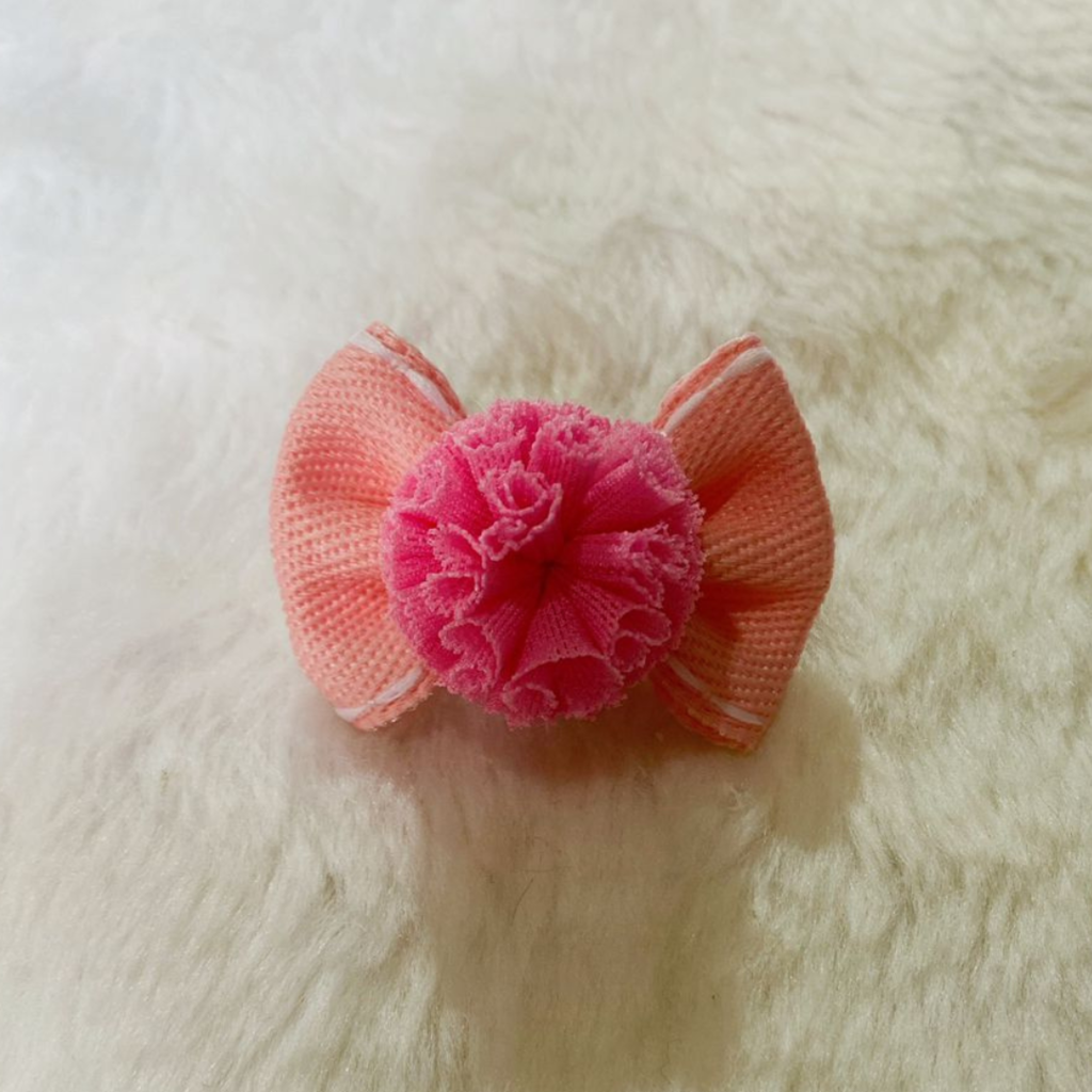 Laço Amora Jeans - Rosa Claro