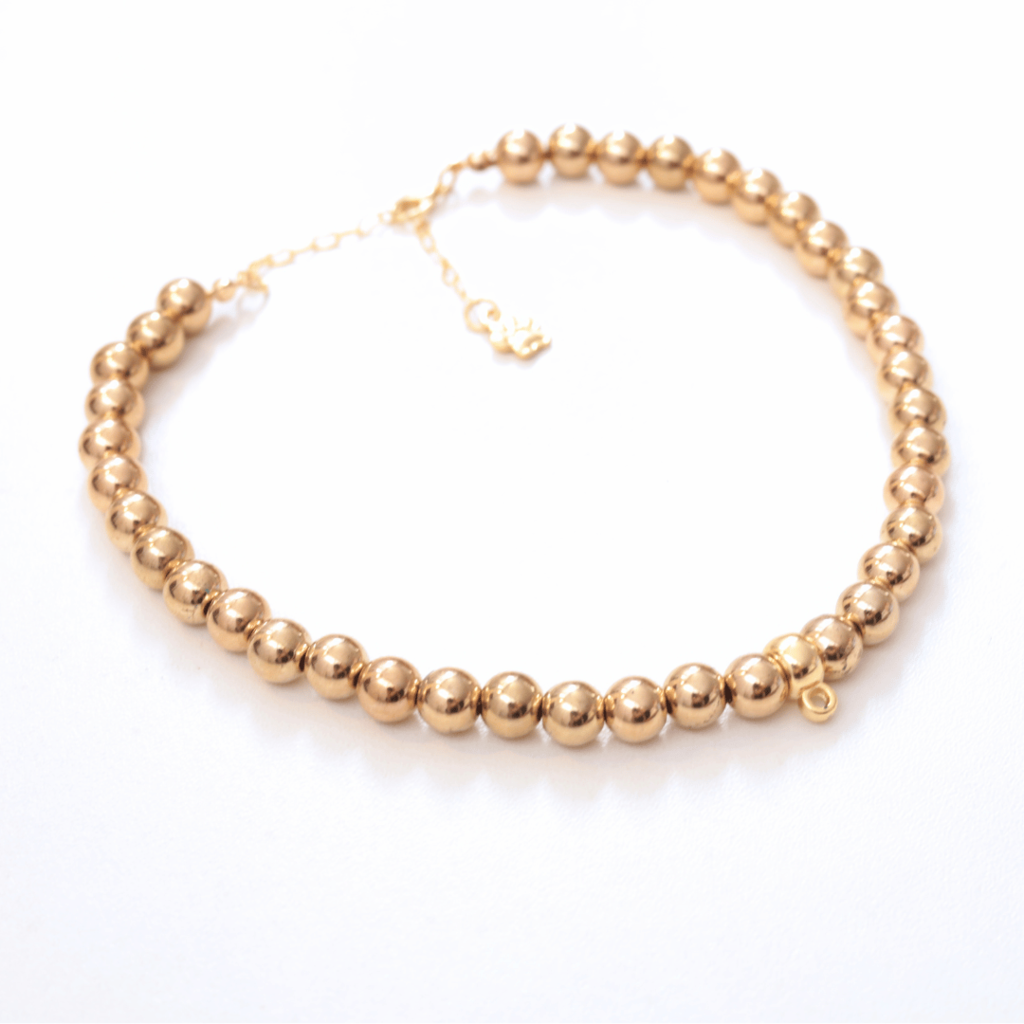 Coleira Charm - Dourada